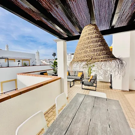 Amazing Bliss 2br W/private Sea View Terrace Cabanas De Tavira