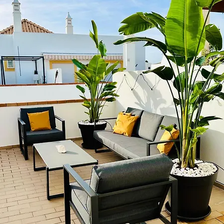 Amazing Bliss 2br W/private Sea View Terrace Lägenhet Cabanas De Tavira